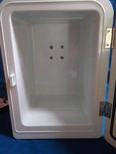 Can post mini 240v 12v fridge