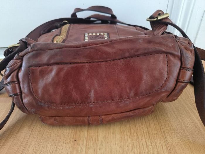 Campomaggi leather backpack