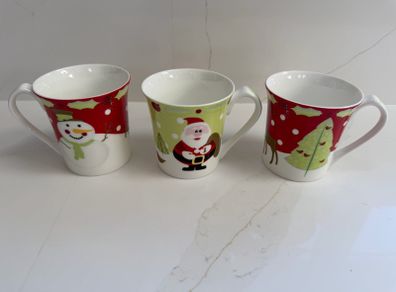 Aynsley Christmas Mugs