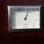 Vintage  Stone  global shape turnable 3 sides with clock, thermometer and hydrometer H 21" Image 7