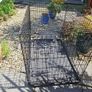 Large dog crate metal frame foldable Image 3