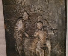 Fine example of an Antique Pressed copper relief picture/ wall art
