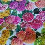 Round tablecloth  -160 cm. "Hydrangea "  100% cotton. Image 8