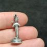 Vintage 900 silver pharaoh-shaped pendant Image 6