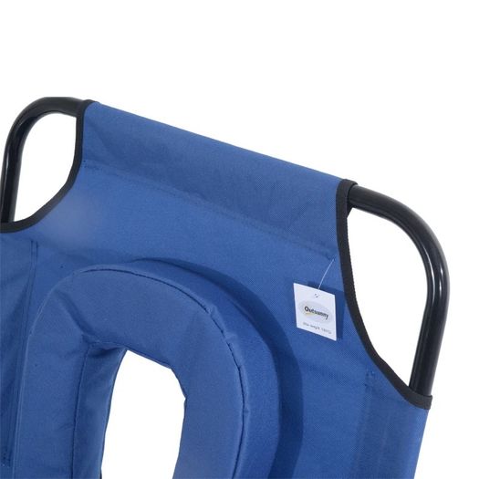 Adjustable Sun Lounger W/Pillow (FREE POSTAGE)
