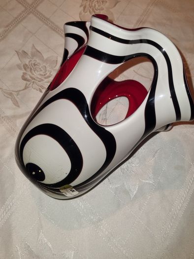 Newgrange Living Red Zebra Vase