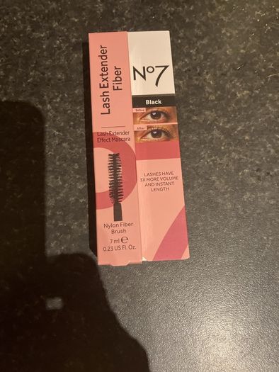 Lash extender fiber black no7