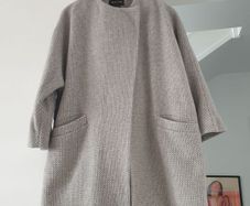 Massimo Dutti Wool Rich Coat Size Medium