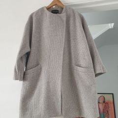 Massimo Dutti Wool Rich Coat Size Medium