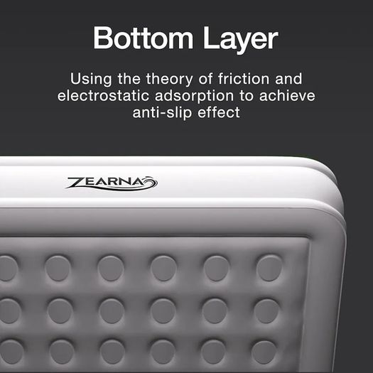 203x152x40cm King/Double Inflatable Air Mattress, Air Bed with Built-in Electric Pump, Double Blow Up Mattress in 3 Mins Self-Inflation/Deflation, Guest Airbed for Home Portable Guest Bed