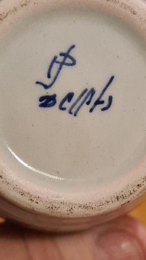 Dutch Delft Hand Painted Blue And White Ornament. 7 in total.All Marked.