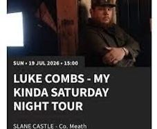 Luke Combs Sunday Front Section