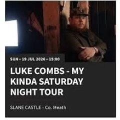 Luke Combs Sunday Front Section
