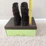 Dark Brown Suede Boots SZ 37 Image 3