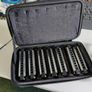 Hohner Blues Harmonica Set (x7) and Holder Image 4