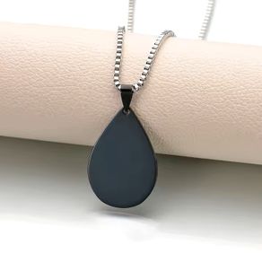 The Identity Pendant Necklace  Available for Custom Engraving By R'Laith