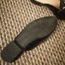 Black mule loafer woman's shoes Image 8