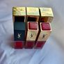 YSL Tatouage Couture Red Lip Stains/Lipstics Bundle Set of 3 Full Size Rare Shades Image 5
