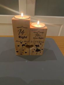 Wedding candle holders