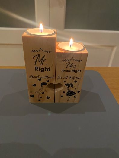 Wedding candle holders