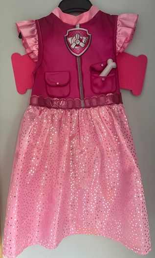 F+F Nickelodeon Paw Patrol Skye girls fancy dress costume Age 3-4 EUC