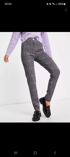 Tartan leggings