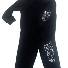 DIY Iron on vinyl transfer. ( tracksuit not included )