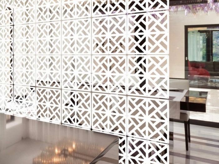 Hanging Room Divider,10 Pieces Wood-Plastic 5mm Thick Screen Panel for Living Room and Beding Room MULTIPLE DESIGNS AVAILABLE, SEE PHOTOS (FREE POSTAGE)