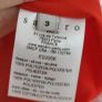 SANDRO Paris White Mesh and Coral layered top Sz 3 (Fit 10-12UK) - Rrp 175 (New) Image 7