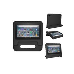 For Amazon Fire 7 2022 12th Gen Case Kids Shockproof Tablet Smart Cover Handle Black New