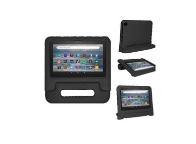 For Amazon Fire 7 2022 12th Gen Case Kids Shockproof Tablet Smart Cover Handle Black New