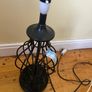 Table top metal lamp stand (missing lampshade) Image 3
