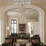 Maria Theresa Crystal Chandelier, Clear Droplet Glass Ceiling Light with 5 Lights, Chrome LED Pendant Lighting Fixture for Dining Room, Living Room, Hallway, Stairway Size D50cm H55cm Chain 60cm (FREE POSTAGE) Image 4