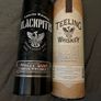 Empty Teelings Irish whiskey box tube tin Image 2