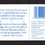 1995 Ireland 50 unit Oireachtas Irish language festival which took place in Dublin, while the card includes an illustration of the Ha' Penny Bridge located in Dublin City Centre (Schlumberger SC7) Call Card Used Image 3