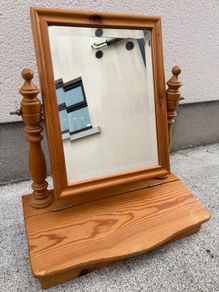 Pine Table Mirror