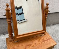 Pine Table Mirror