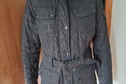 Barbour Black/Grey Jacket Size 12