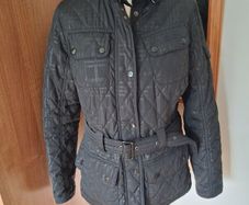 Barbour Black/Grey Jacket Size 12