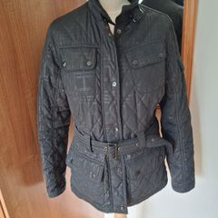 Barbour Black/Grey Jacket Size 12