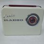 Metal Radio Tin Lunchbox Cookie Vintage 1950s Style Image 2