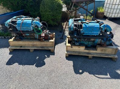 A pair of Nanni 115 turbo diesels