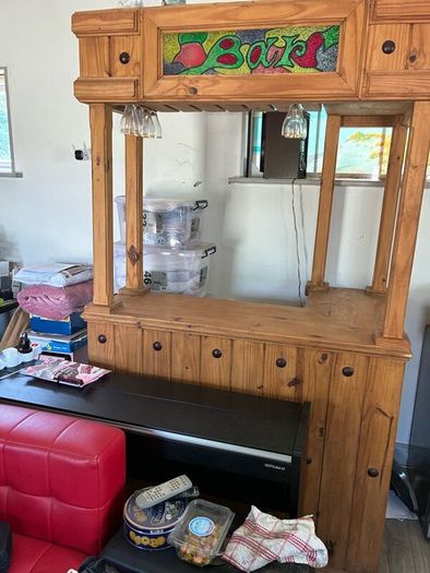 A house drinks bar
