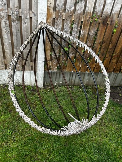 Egg chair frame