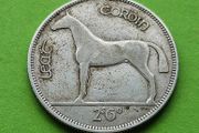 Ireland 1930 year Silver Half Crown.