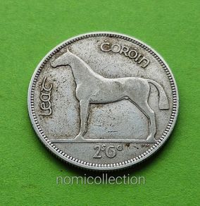Ireland 1930 year Silver Half Crown.
