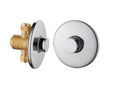 Built-in timed shower tap, Button