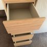 IKEA Malm Tall 6 Draw Dresser ( White Stained Oak Effect Colour ). Image 8