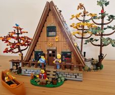 Lego A Frame Cabin