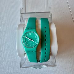 Swatch unisex watch, mint colour, like new
